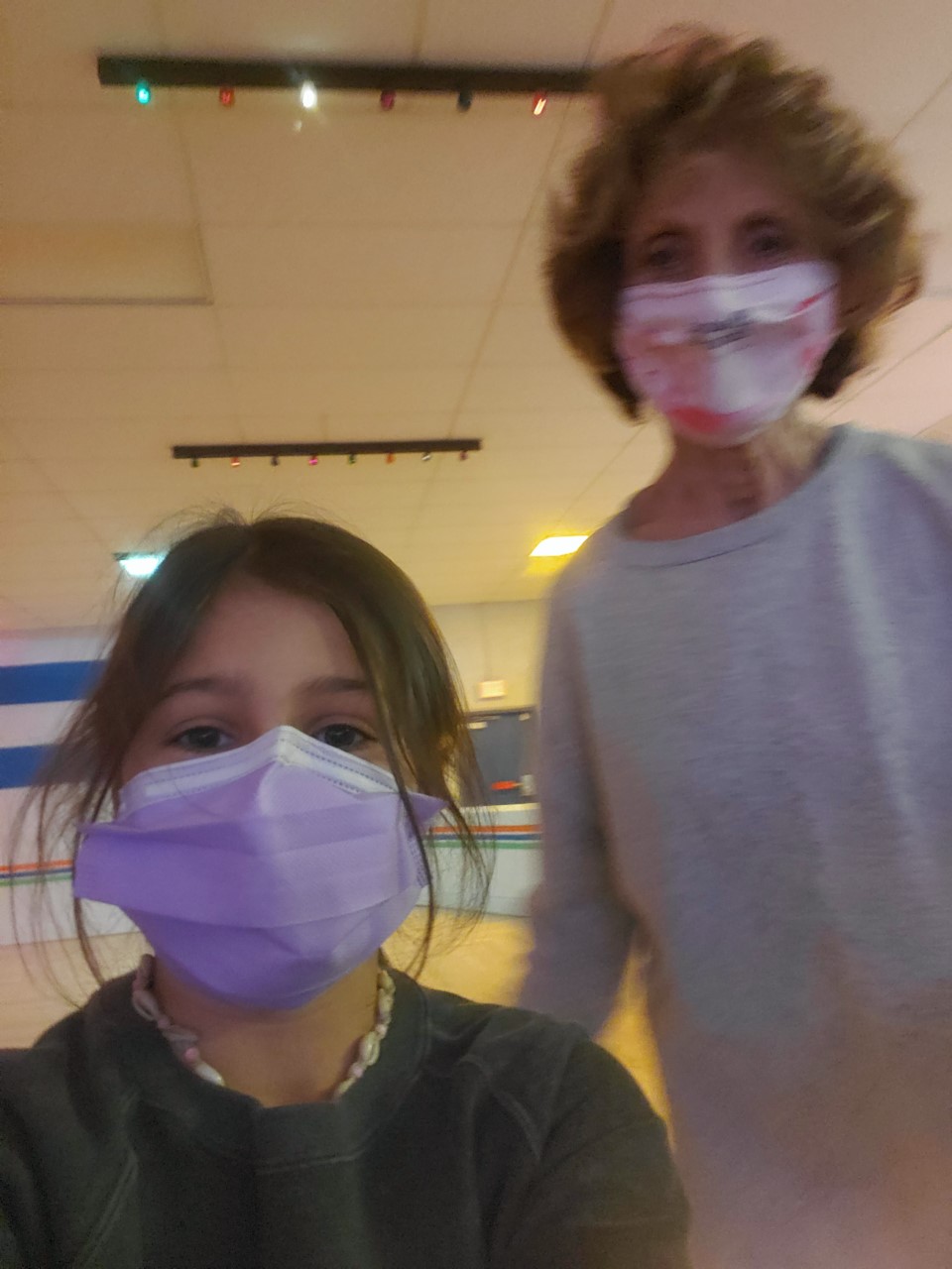 Joy and Grandaughter - Rollerskating Gma in 2022